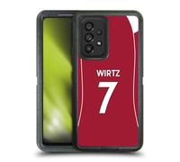 Head Case Designs Licenza Ufficiale Liverpool Football Club Florian Wirtz 2025/26 Giocatori Divisa Casa 1° Gruppo Custodia Antiurto Ultra Blindata Compatibile con Samsung Galaxy A53 5G (2022)