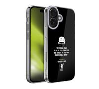 Head Case Designs Licenza Ufficiale Liverpool Football Club Full Throttle Icona Frasi Klopp Custodia in Gel [Protezione di Grado Militare] Compatibile con Apple iPhone 17