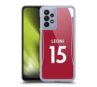 Head Case Designs Licenza Ufficiale Liverpool Football Club Giovanni Leoni 2025/26 Giocatori Divisa Casa 2° Gruppo Custodia Cover per Parte Posteriore Compatibile con Samsung Galaxy A23 / 5G (2022)