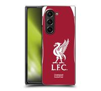 Head Case Designs Licenza Ufficiale Liverpool Football Club Home Kit 2025/26 Custodia Cover Dura per Parte Posteriore Compatibile con Samsung Galaxy Z Fold5