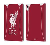 Head Case Designs Licenza Ufficiale Liverpool Football Club Home Kit 2025/26 Custodia Portafoglio in Pelle Compatibile con Apple iPad 10.9 2022/2025