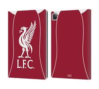 Head Case Designs Licenza Ufficiale Liverpool Football Club Home Kit 2025/26 Custodia Portafoglio in Pelle Compatibile con Apple iPad PRO 12.9 2020/2021/2022