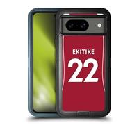 Head Case Designs Licenza Ufficiale Liverpool Football Club Hugo Ekitiké 2025/26 Giocatori Divisa Casa 1° Gruppo Custodia Antiurto Ultra Blindata Compatibile con Google Pixel 8