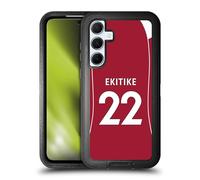 Head Case Designs Licenza Ufficiale Liverpool Football Club Hugo Ekitiké 2025/26 Giocatori Divisa Casa 1° Gruppo Custodia Antiurto Ultra Blindata Compatibile con Samsung Galaxy A55 5G
