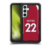 Head Case Designs Licenza Ufficiale Liverpool Football Club Hugo Ekitiké 2025/26 Giocatori Divisa Casa 1° Gruppo Custodia Antiurto Ultra Blindata Compatibile con Samsung Galaxy S23 Fe 5G
