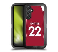 Head Case Designs Licenza Ufficiale Liverpool Football Club Hugo Ekitiké 2025/26 Giocatori Divisa Casa 1° Gruppo Custodia Antiurto Ultra Blindata Compatibile con Samsung Galaxy A54 5G
