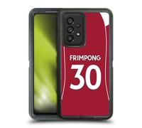 Head Case Designs Licenza Ufficiale Liverpool Football Club Jeremie Frimpong 2025/26 Giocatori Divisa Casa 1° Gruppo Custodia Antiurto Ultra Blindata Compatibile con Samsung Galaxy A53 5G (2022)