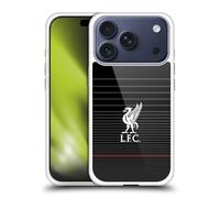 Head Case Designs Licenza Ufficiale Liverpool Football Club Kit Bianco E Nero Liver Bird Custodia in Gel [Protezione di Grado Militare] Compatibile con Apple iPhone 17 PRO