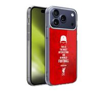 Head Case Designs Licenza Ufficiale Liverpool Football Club Lavoro Interessante Icona Frasi Klopp Custodia in Gel [Protezione di Grado Militare] Compatibile con Apple iPhone 17 PRO Max