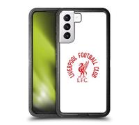 Head Case Designs Licenza Ufficiale Liverpool Football Club LFC Rosso E Bianco Liver Bird Custodia Antiurto Ultra Blindata Compatibile con Samsung Galaxy S21+ 5G