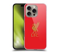 Head Case Designs Licenza Ufficiale Liverpool Football Club Loro Dorato E Rosso Liver Bird Custodia Cover Dura per Parte Posteriore Compatibile con Apple iPhone 16 PRO