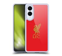 Head Case Designs Licenza Ufficiale Liverpool Football Club Loro Dorato E Rosso Liver Bird Custodia in Gel [Protezione di Grado Militare] Compatibile con Samsung Galaxy S25 Edge
