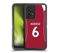 Head Case Designs Licenza Ufficiale Liverpool Football Club Milos Kerkez 2025/26 Giocatori Divisa Casa 1° Gruppo Custodia Antiurto Ultra Blindata Compatibile con Samsung Galaxy A53 5G (2022)