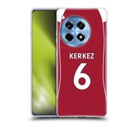 Head Case Designs Licenza Ufficiale Liverpool Football Club Milos Kerkez 2025/26 Giocatori Divisa Casa 1° Gruppo Custodia in Gel [Protezione di Grado Militare] Compatibile con OnePlus Ace 3 5G