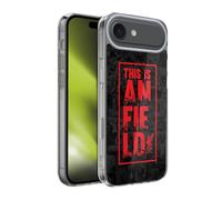 Head Case Designs Licenza Ufficiale Liverpool Football Club Nero 3 Das Ist Anfield Custodia in Gel [Protezione di Grado Militare] Compatibile con Apple iPhone 17 Air