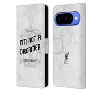 Head Case Designs Licenza Ufficiale Liverpool Football Club Non Un Sognatore Bianco Frasi Klopp Custodia Portafoglio in Pelle Compatibile con Google Pixel 10
