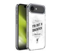 Head Case Designs Licenza Ufficiale Liverpool Football Club Non Un Sognatore Bianco Frasi Klopp Custodia in Gel [Protezione di Grado Militare] Compatibile con Apple iPhone 17 Air