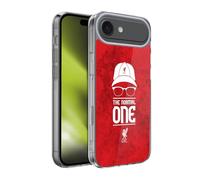 Head Case Designs Licenza Ufficiale Liverpool Football Club Normale Grunge Rosso Icone Klopp Custodia in Gel [Protezione di Grado Militare] Compatibile con Apple iPhone 17 Air
