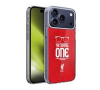 Head Case Designs Licenza Ufficiale Liverpool Football Club Occhiali Grunge Rosso Icone Klopp Custodia in Gel [Protezione di Grado Militare] Compatibile con Apple iPhone 17 PRO Max