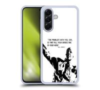 Head Case Designs Licenza Ufficiale Liverpool Football Club Problema Bianco Citazioni Bill Shankly Custodia in Gel [Protezione di Grado Militare] Compatibile con Samsung Galaxy A56 5G