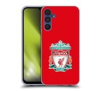Head Case Designs Licenza Ufficiale Liverpool Football Club Rosso 1 Crest 1 Custodia in Gel [Protezione di Grado Militare] Compatibile con Samsung Galaxy A15 E Compatibile con MagSafe