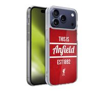 Head Case Designs Licenza Ufficiale Liverpool Football Club Rosso 2 Das Ist Anfield Custodia in Gel [Protezione di Grado Militare] Compatibile con Apple iPhone 17 PRO