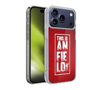 Head Case Designs Licenza Ufficiale Liverpool Football Club Rosso 3 Das Ist Anfield Custodia in Gel [Protezione di Grado Militare] Compatibile con Apple iPhone 17 PRO