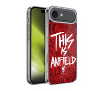 Head Case Designs Licenza Ufficiale Liverpool Football Club Rosso 5 Das Ist Anfield Custodia in Gel [Protezione di Grado Militare] Compatibile con Apple iPhone 17 Air