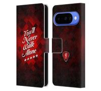 Head Case Designs Licenza Ufficiale Liverpool Football Club Rosso Pixel Ynwa Corsivo Liver Bird Ynwa Custodia Portafoglio in Pelle Compatibile con Google Pixel 10