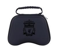 Head Case Designs Licenza Ufficiale Liverpool Football Club Stemma Ingoiato Logo Grafico Custodia Rigida Da Viaggio Compatibile con PS5 DualSense & Xbox Controller