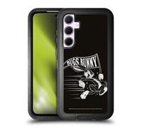 Head Case Designs Licenza Ufficiale Looney Tunes Black And White Bugs Bunny Custodia Antiurto Ultra Blindata Compatibile con Samsung Galaxy A35 5G