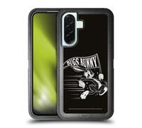 Head Case Designs Licenza Ufficiale Looney Tunes Black And White Bugs Bunny Custodia Antiurto Ultra Blindata Compatibile con Samsung Galaxy A36 5G