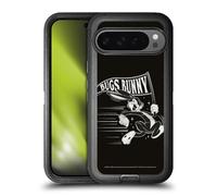 Head Case Designs Licenza Ufficiale Looney Tunes Black And White Bugs Bunny Custodia Antiurto Ultra Blindata Compatibile con Google Pixel 9 PRO XL