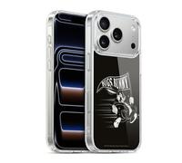Head Case Designs Licenza Ufficiale Looney Tunes Black And White Bugs Bunny Custodia in Gel [Protezione di Grado Militare] Compatibile con Apple iPhone 17 PRO E Compatibile con MagSafe