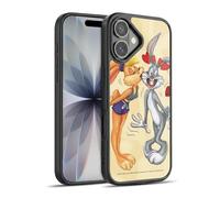 Head Case Designs Licenza Ufficiale Looney Tunes Bugs Bunny And Lola Bunny Stagione Cover in Gel Rinforzata [Protezione di Grado Militare] Compatibile con Apple iPhone 17
