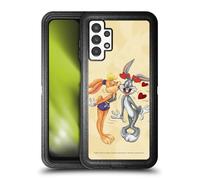 Head Case Designs Licenza Ufficiale Looney Tunes Bugs Bunny And Lola Bunny Stagione Custodia Antiurto Ultra Blindata Compatibile con Samsung Galaxy A13 (2022)