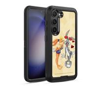 Head Case Designs Licenza Ufficiale Looney Tunes Bugs Bunny And Lola Bunny Stagione Custodia Antiurto Ultra Blindata Compatibile con Samsung Galaxy S23 5G