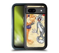 Head Case Designs Licenza Ufficiale Looney Tunes Bugs Bunny And Lola Bunny Stagione Custodia Antiurto Ultra Blindata Compatibile con Google Pixel 8a