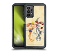 Head Case Designs Licenza Ufficiale Looney Tunes Bugs Bunny And Lola Bunny Stagione Custodia Antiurto Ultra Blindata Compatibile con Samsung Galaxy A23 / 5G (2022)
