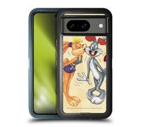Head Case Designs Licenza Ufficiale Looney Tunes Bugs Bunny And Lola Bunny Stagione Custodia Antiurto Ultra Blindata Compatibile con Google Pixel 8