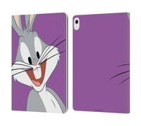 Head Case Designs Licenza Ufficiale Looney Tunes Bugs Bunny Caratteri Custodia Portafoglio in Pelle Compatibile con Apple iPad Air 13 2024/2025