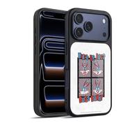Head Case Designs Licenza Ufficiale Looney Tunes Che Succede Doc Bugs Bunny Cover in Gel Rinforzata [Protezione di Grado Militare] Compatibile con Apple iPhone 17 PRO