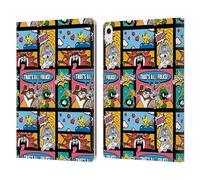 Head Case Designs Licenza Ufficiale Looney Tunes Comics Modelli Custodia Portafoglio in Pelle Compatibile con Apple iPad Air 13 2024/2025