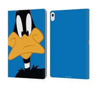 Head Case Designs Licenza Ufficiale Looney Tunes Daffy Duck Caratteri Custodia Portafoglio in Pelle Compatibile con Apple iPad Air 13 2024/2025