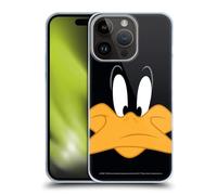 Head Case Designs Licenza Ufficiale Looney Tunes Daffy Duck Volto Pieno Custodia Cover Dura per Parte Posteriore Compatibile con Apple iPhone 15 PRO
