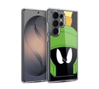 Head Case Designs Licenza Ufficiale Looney Tunes Marvin Il Marziano Volto Pieno Custodia in Gel [Protezione di Grado Militare] Compatibile con Samsung Galaxy S26 Ultra