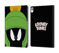 Head Case Designs Licenza Ufficiale Looney Tunes Marvin Il Marziano Volto Pieno Custodia Portafoglio in Pelle Compatibile con Apple iPad Air 13 2024/2025