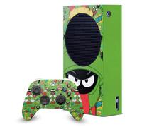 Head Case Designs Licenza Ufficiale Looney Tunes Marvin The Martian Grafica E Personaggi Console Da Gioco Wrap E Pelle Per Controller Compatibile con Xbox Series S Console & Controller Bundle