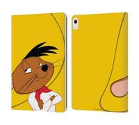 Head Case Designs Licenza Ufficiale Looney Tunes Speedy Gonzales Caratteri Custodia Portafoglio in Pelle Compatibile con Apple iPad Air 13 2024/2025