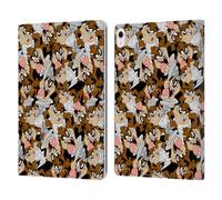 Head Case Designs Licenza Ufficiale Looney Tunes Tasmanian Diavolo Modelli Custodia Portafoglio in Pelle Compatibile con Apple iPad Air 13 2024/2025